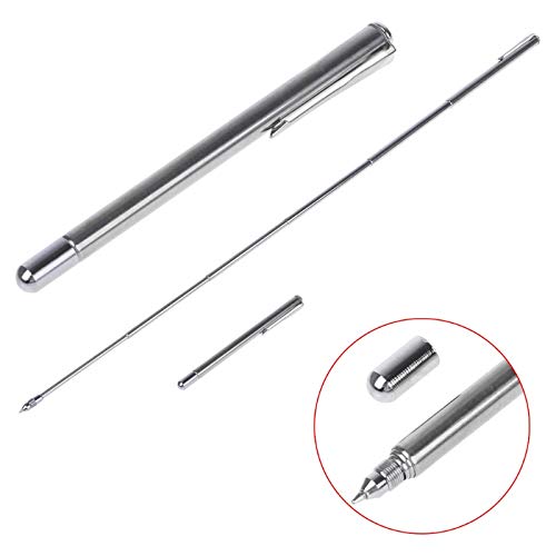 Pocket Pointer with Clip Extends to 50cm Length Hand Pointer Extendable Telescopic Retractable Pointer Handheld Presenter Classroom Whiteboard Pointer