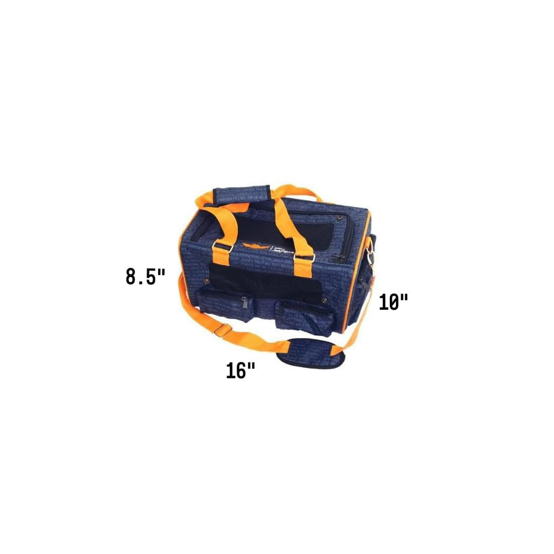 Official Pet Carrier of JetBlue Airlines Blue 16 inches