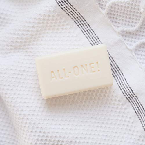 Dr. Bronner's - Pure-Castile Bar Soap (Eucalyptus, 5 ounce, 2-Pack) - Made with Organic Oils, For Face, Body and Hair, Gentle and Moisturizing, Biodegradable, Vegan, Cruelty-free, Non-GMO