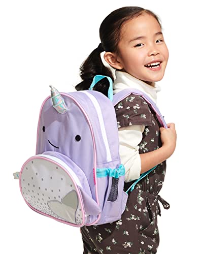 Toddler Backpack, Zoo Preschool Ages 3-4, Narwhal
