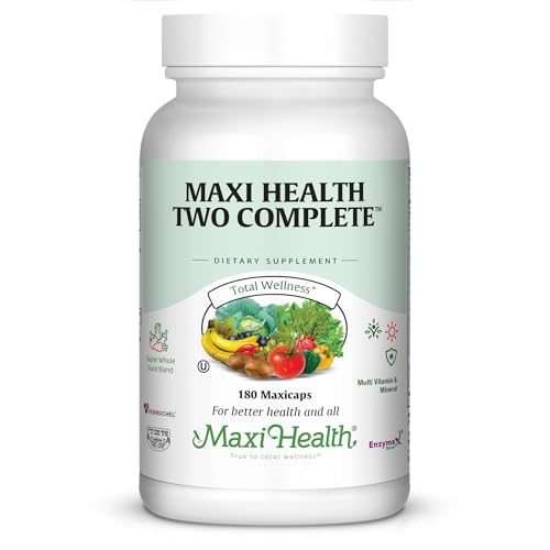 Two Complete - Multivitamins and Minerals - Full Potency - 180 Capsules - Kosher