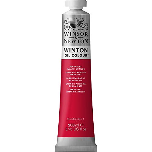 Winton Oil Color, 200ml (6.75-oz) Tube, Permanent Alizarin Crimson