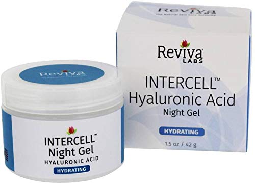Reviva Intercell Night Gel with Hyaluronic Acid 1.50 oz