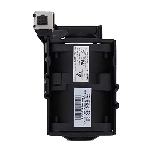 New Replacement CPU Cooling Fan for HP ProLiant DL360 G8 DL360E G8 DL360P G8 Fan Module 654752-001 GFM0412SS 654752-002 654752-003 732136-001 697183-002 697183-003 Server Fan w/Repair Tool