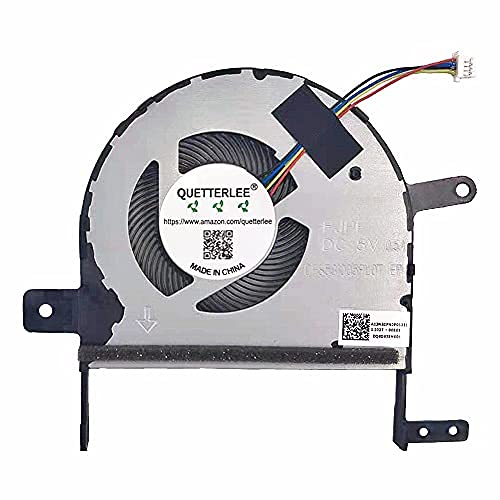 New CPU Cooling Fan for ASUS S15 S510 F510UA F510UA-AH51 F712FA-DB51 S510U S510UQ S510UA X510 X510U X510UA X510UN X510UQ X510UR X510UAR S5100 S5100U S5100UQ Series DFS531005PL0T FJPP Fan