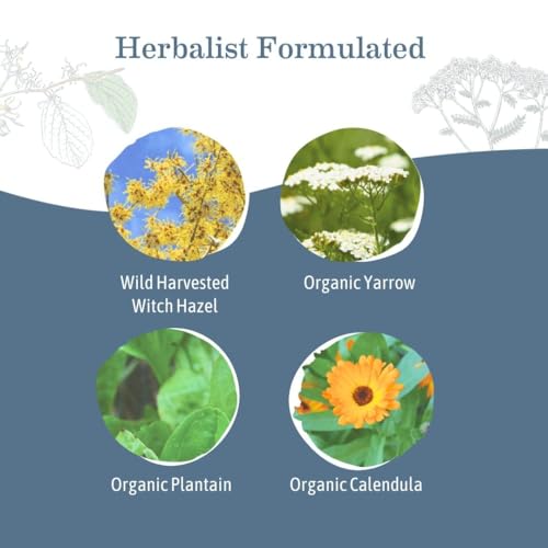 Herbal Sitz Bath | Pregnancy & Postpartum Essentials, Soothing Sitz Bath for Hemorrhoids with Witch Hazel, & Calendula, 6-Count