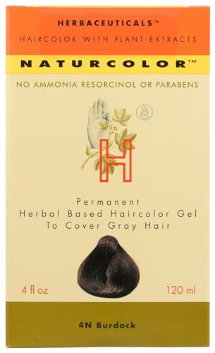 Haircolor Hair Dye - Burdock, 4 Fl Oz (4N)