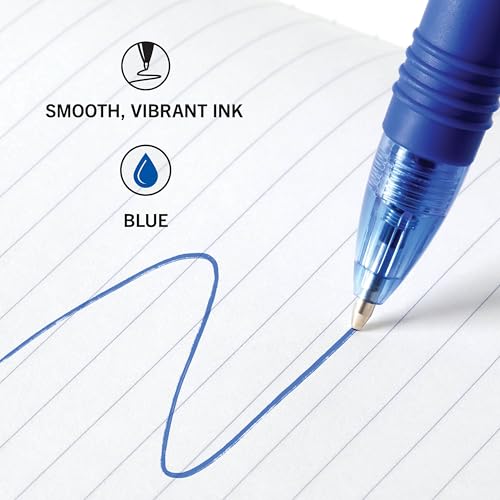 Z-Grip Retractable Ballpoint Pen, Medium Point, Blue Ink, 24-Pack, Model Number: 12225