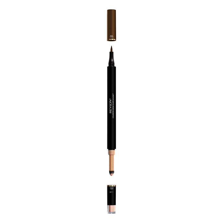 Revlon Colorstay Shape & Glow Eye Brow Marker and Highlighter, Medium Brown, 0.02 Oz (Marker), 0.008 Oz (Highlighter)