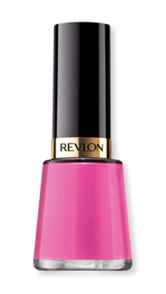 Revlon Nail Enamel, Chip Resistant Nail Polish, Glossy Shine Finish, in Pink, 276 Vivacious, 0.5 oz