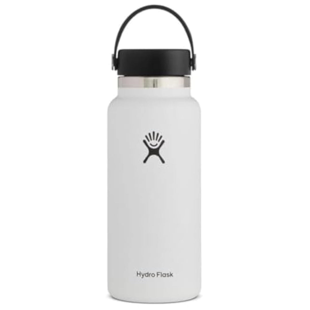 Wide Flex Cap White 32 Oz