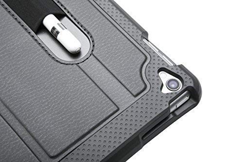 - 2017/2015 iPad Pro 12.9 inch (Old Model) 1st & 2nd Gen Case Prodigy X - Very Protective But Thin + Convenient Magnetic Stand + Sleep/Wake Cover for Men & Women (Black)