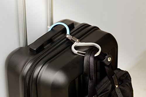 HEROCLIP Carabiner Clip and Hook (Medium) for Camping, Backpack, and Garage