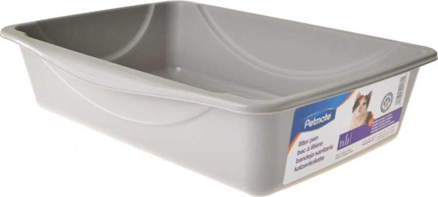 Litter Pan, Blue/Gray, Small, Made in USA