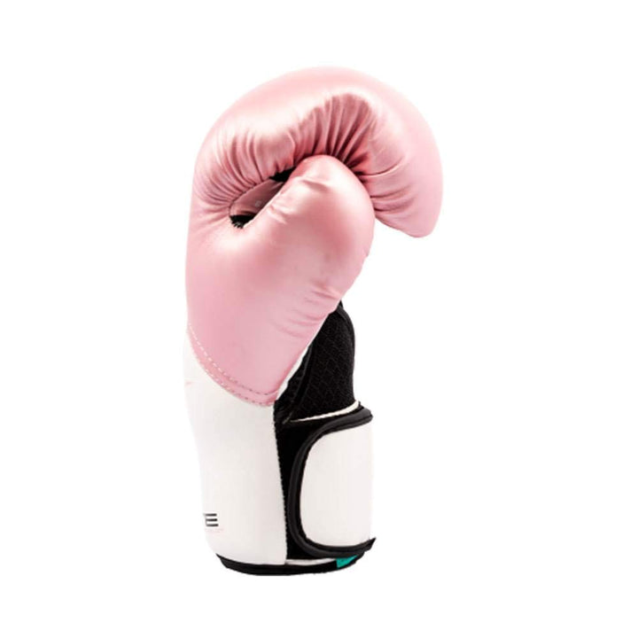 Pro Style Elite Exercise Workout Training Boxing Gloves for Sparring, Heavy Bag and Mitt Work, Size 8 Ounces, Pink/White