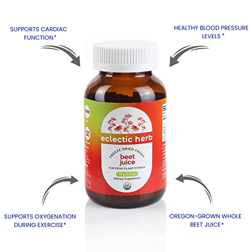 Raw Fresh Freeze-Dried Beet Juice Powder | 3.2 oz