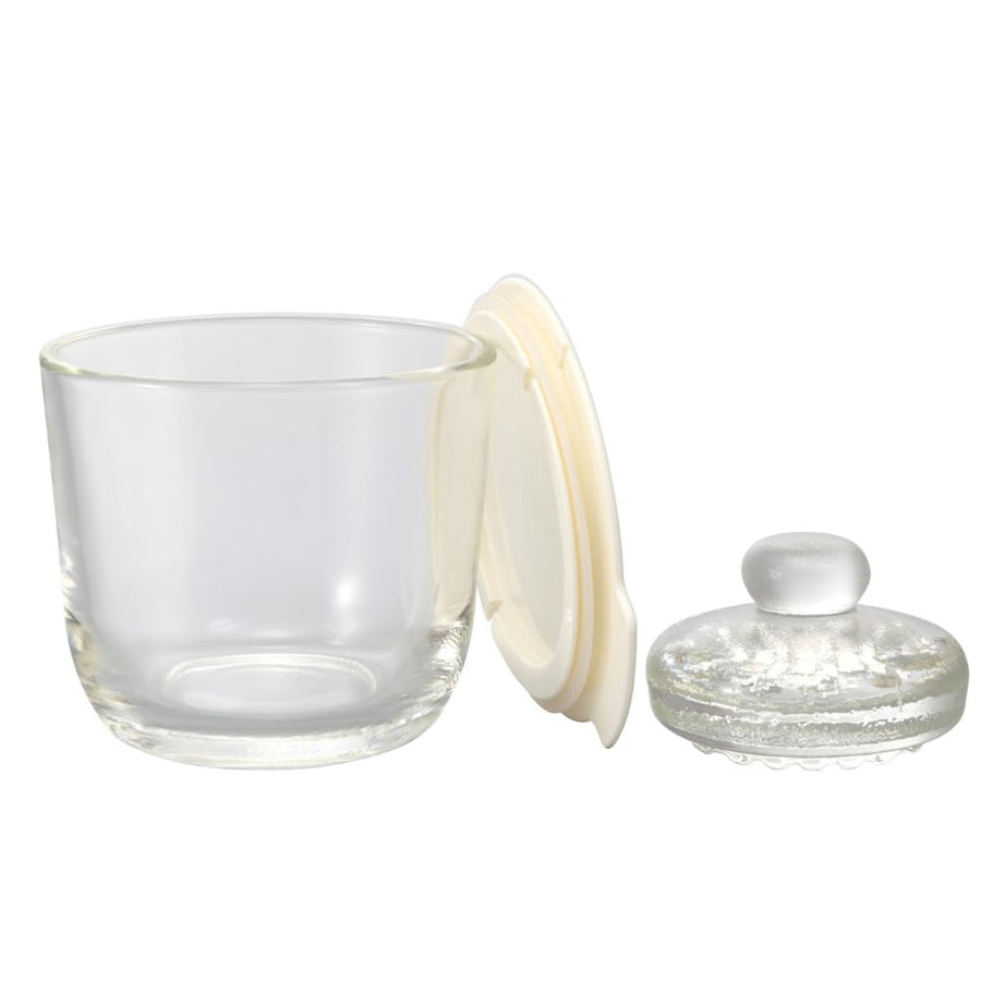 Glass Salting Bowl, 500ml, White
