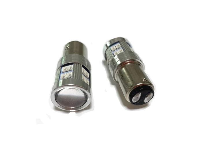 1157 Led Bulb, No Hyper Flash BAY15D P21/5W 2057 7528 1157 Bulb for Brake Light Bulb Canbus Error Free Car RV Tail Brake Light Brilliant Red (Pack of 2)