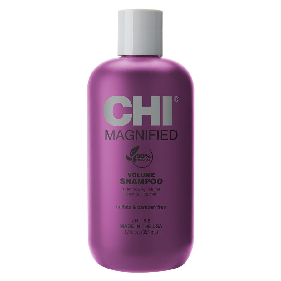 Magnified Volume Shampoo, Boosts Volume & Body & Builds Strength & Shine, Great For Fine Hair, Sulfate, Paraben, & Cruelty-Free, 12 Oz