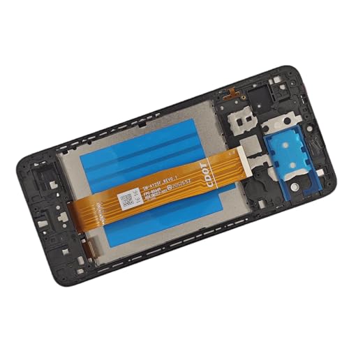 for Samsung Galaxy A12 Screen Replacement with Frame for Samsung a12 a125u Screen Replacement A12 Nacho A127 s127dl a125a a125w LCD Display digitizer Touch Screen Assembly with Repair Tools 6.5 inch