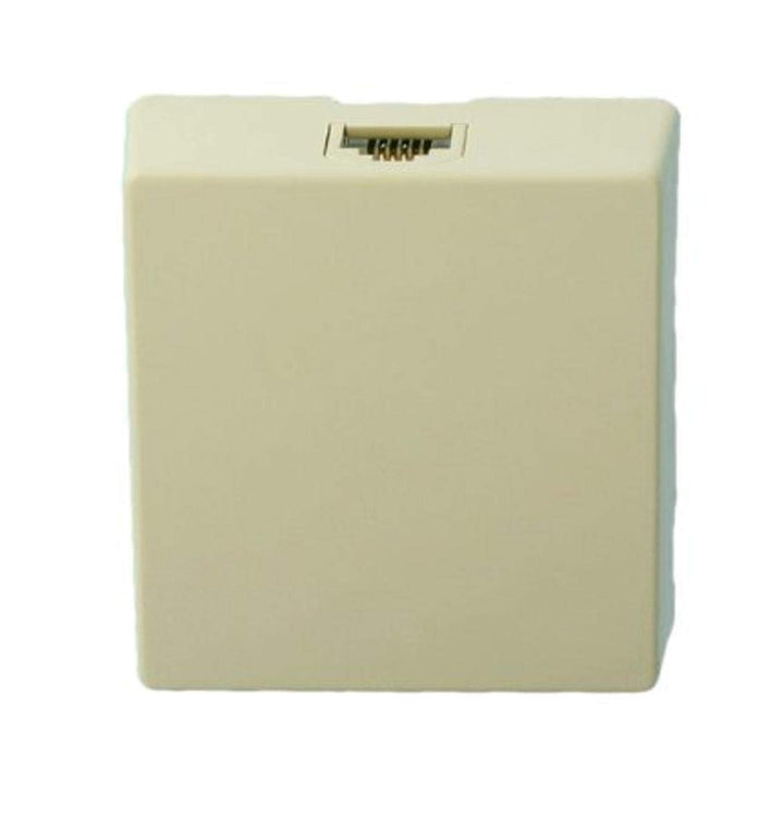 4625A-24I 6P4C Screw Terminal, Type 625A2 Surface Mount Jack, Ivory