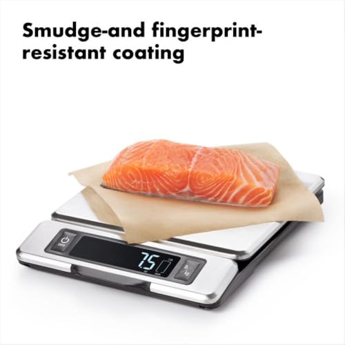 Good Grips 11-Pound Stainless Steel Food Scale with Pull-Out Display