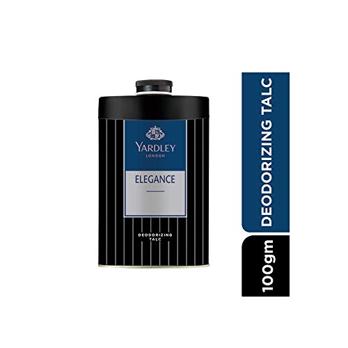 London Elegance Deodorizing Talc for Men, 100g