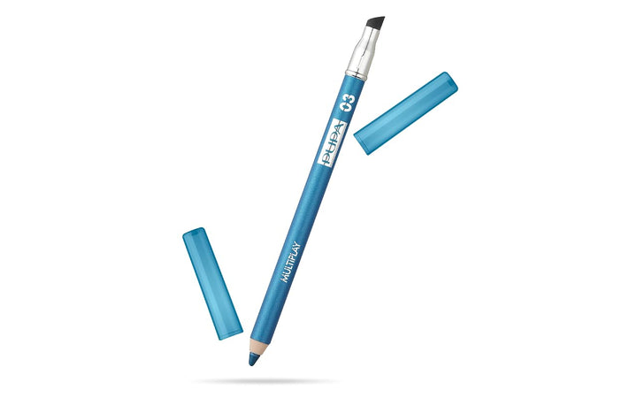 Milano Multi-Play Triple Purpose Eye Pencil - Eyeliner To Perfectly Line The Eyes - Intensifying Look - Eyeshadow For Perfectly Blendable Pure Color - 03 Pearly Sky - 0.04 Oz