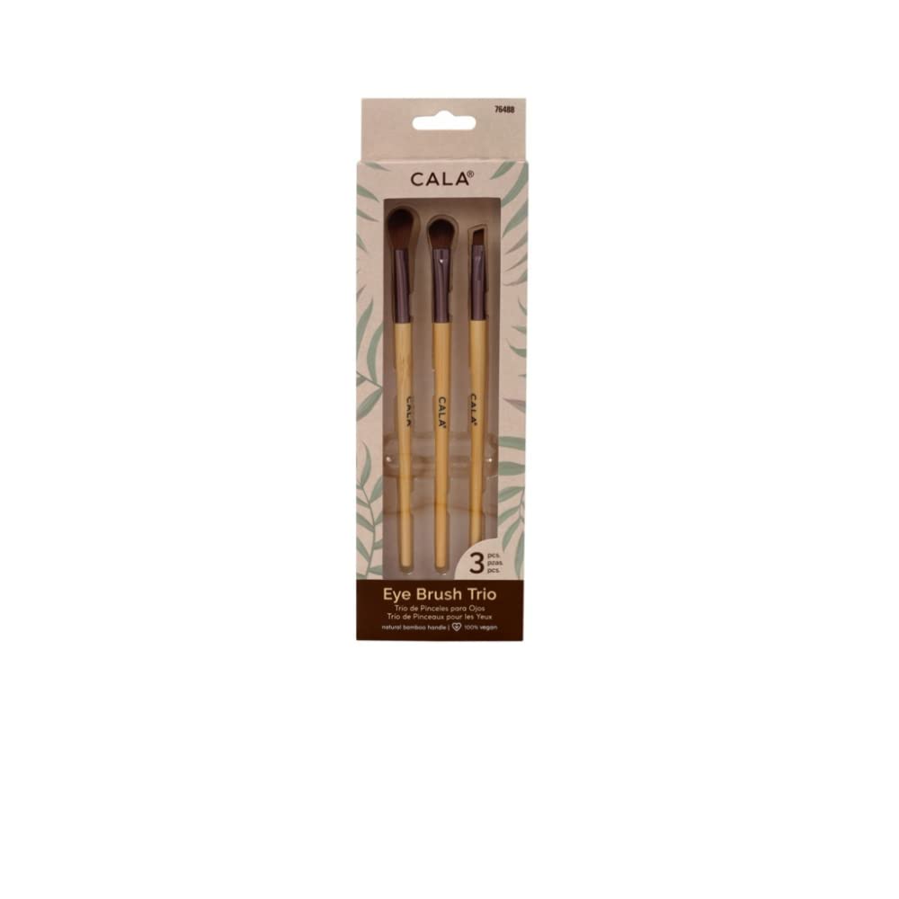 Bamboo trio eye brush