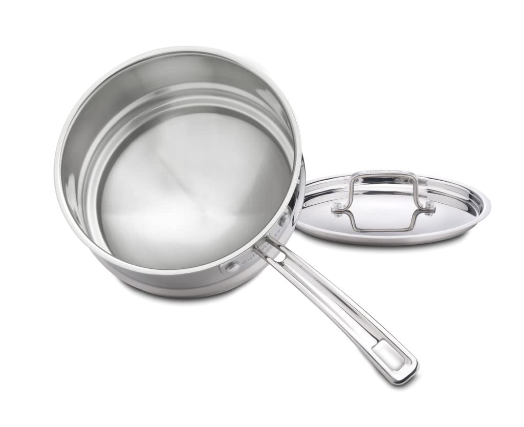 MCP111-20N MultiClad Pro Stainless Skillet, 20-cm, Universal Double Boiler w/Cover