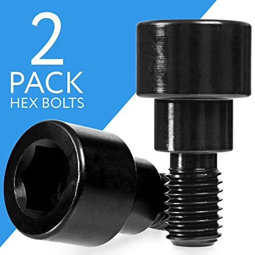 2-Pack Hex Bolts for Olympic Bars/Olympic Bar Replacement Bolt
