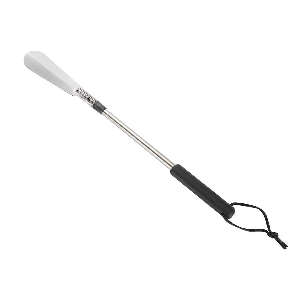 Portable Telescopic Extendable Shoe Horn Stainless Steel Collapsible Handled Shoe Accessories
