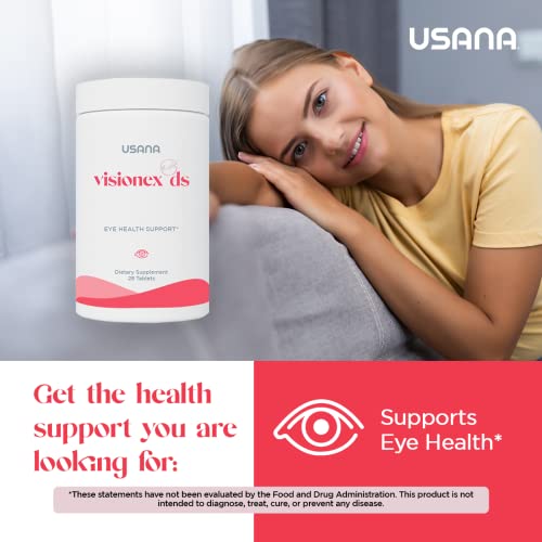 Visionex DS with Lutein Zeaxanthin for Advanced Eye Health and Vision Support* - 28 Tablets - 28 Day Supply