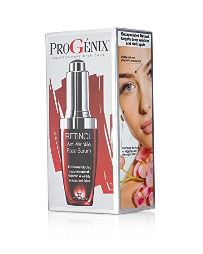Professional Skin Care Retinol Serum. Anti-Wrinkle Face serum targets deep wrinkles and dark spots. 1oz