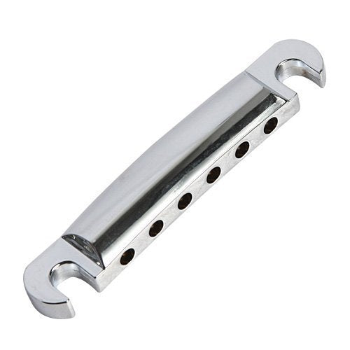 Guitar Tune-O-Matic Bridge and Stop Bar Tailpiece with Anchors and Studs Set for Epiphone Les Paul LP SG Style 6 String Electric Guitar,Chrome