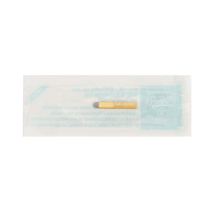 Microblading Needles,New Star Tattoo 50pcs 12 Pin Permanent Makeup Blades Manual Eyebrow Tattoo Curved Blade 12 Sloped Needles for Microblading Pen,Microblading Supplies,Microblading Kits