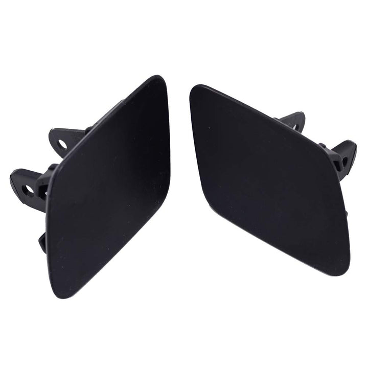 Headlight Washer Cover Cap 1 Pair Front Left And Right Compatible with BMW X5 E70 Driver & Passenger Side 51657199141 51657199142