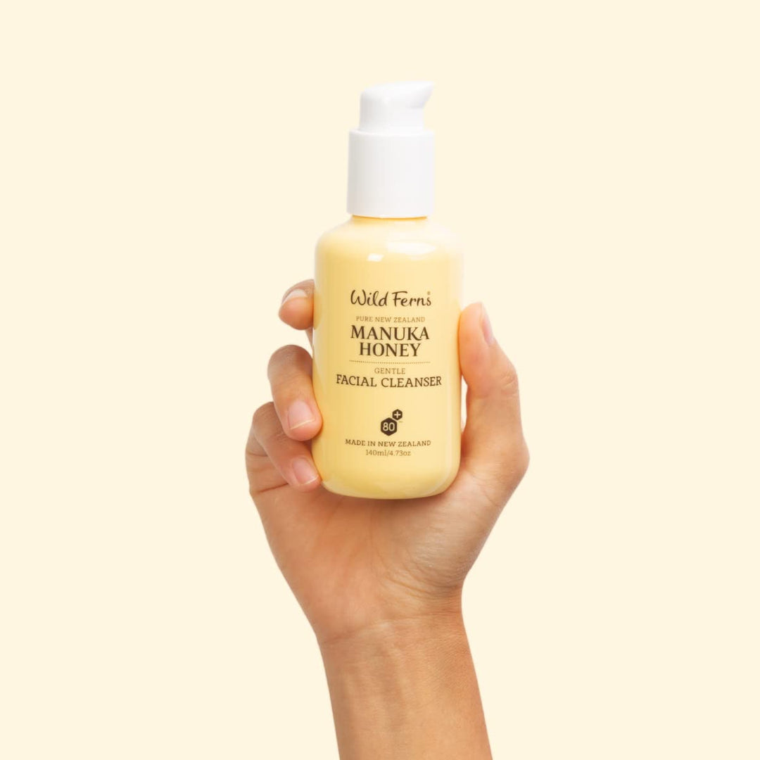 Manuka Honey Gentle Facial Cleanser, 96% Natural, 140 milliliters