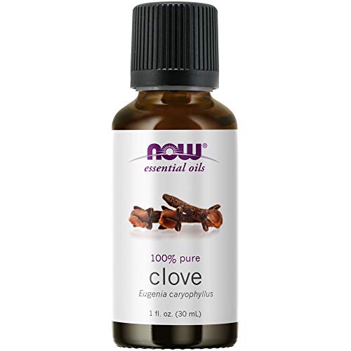NOW Essential Oils, Clove Oil, Balancing Aromatherapy Scent, Steam Distilled, 100% Pure, Vegan, Child Resistant Cap, 1-Ounce