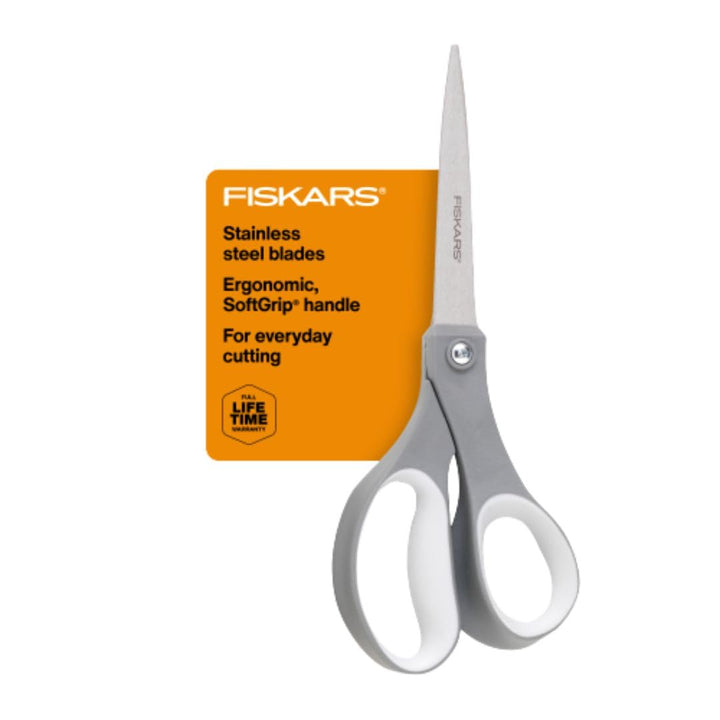 All Purpose Scissors, High Performance Cutting, Stainless Steel Blades, Ergonomic and Comfort Handles, Perfect for Arts and Crafts and the Office, Scissors for Office