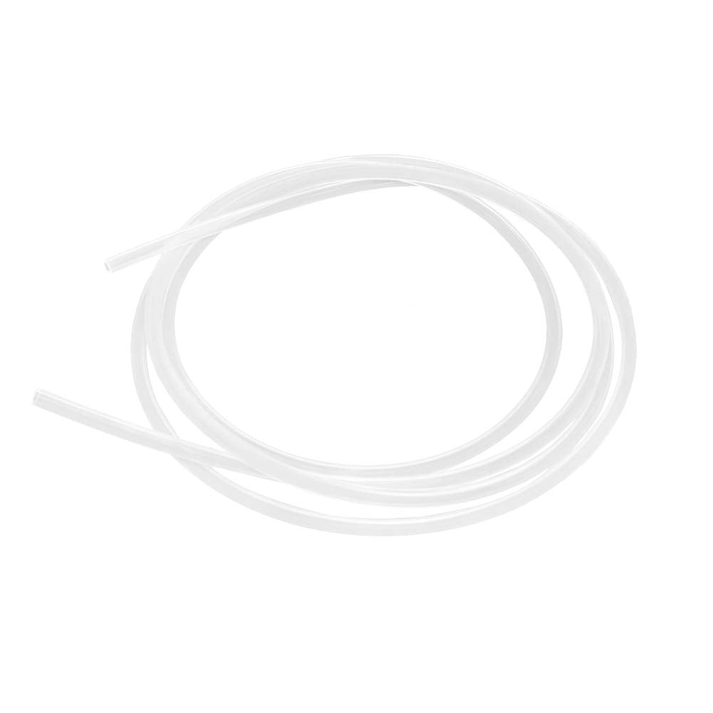Silicone Tubing 0.5mm ID x 2mm OD 20 Ft Food Grade Flexible Pure Silicone Rubber Tubing Hose High Temp for Home Brewing Winemaking Pump Transfer