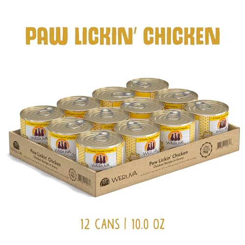 Classic Cat Food, Paw Lickin’ Chicken with Chicken Breast in Gravy, 10oz Can (Pack of 12)