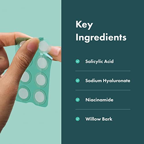 Micropoint™ for Blemishes from Hero Cosmetics - Hydrocolloid Acne Spot Treatment Patch for Early Stage Zits and Hidden Pimples, 395 Micropoints (8 Patches)