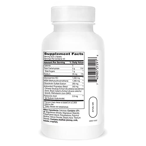 Healthcare Glucosamine Chondroitin Advanced 120 Tabs (27291)