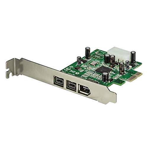 3 Port 2b 1a 1394 PCI Express FireWire Card Adapter - 1394 FW PCIe FireWire 800 / 400 Card , TAA (PEX1394B3)