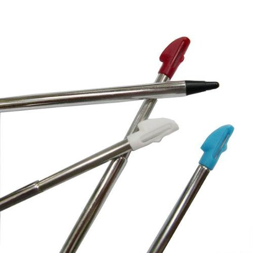 Adjustable Metal Game Touch Stylus Pen for Nintendo 3DSLL/XL Console Pack of 4
