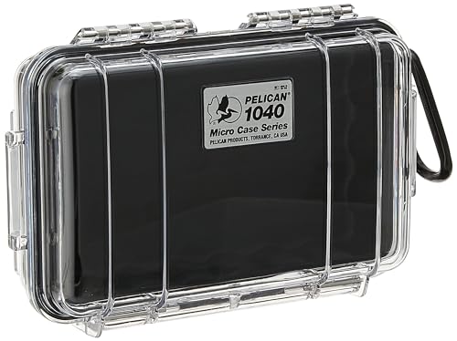 1040 Micro Case, For iPhone 4, Water Resistant (Black/Clear), Model:1040-025-100