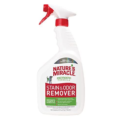 - Spray eliminador de olores y Manchas ocasionadas por mascotas dejando un olor a cítrico, fácil y rápido de usar, ideal para interiores, fórmula enzimática, altura de 27 cm