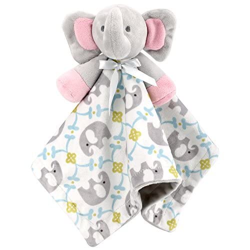 Elephant Loveys for Babies Unisex for 1 2 3 4 5 6 Months Security Blanket Soft Stuffed Animal Elephant Baby Stuff Lovie Snuggle Blanket, Soothing Plush Toys Baby Gift for Newborn, Colours