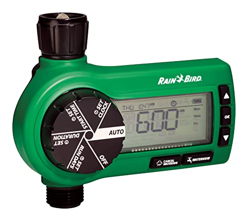 1ZEHTMR Professional Grade Electronic Digital Hose End Timer/Controller, One Zone/Station, Battery Operated